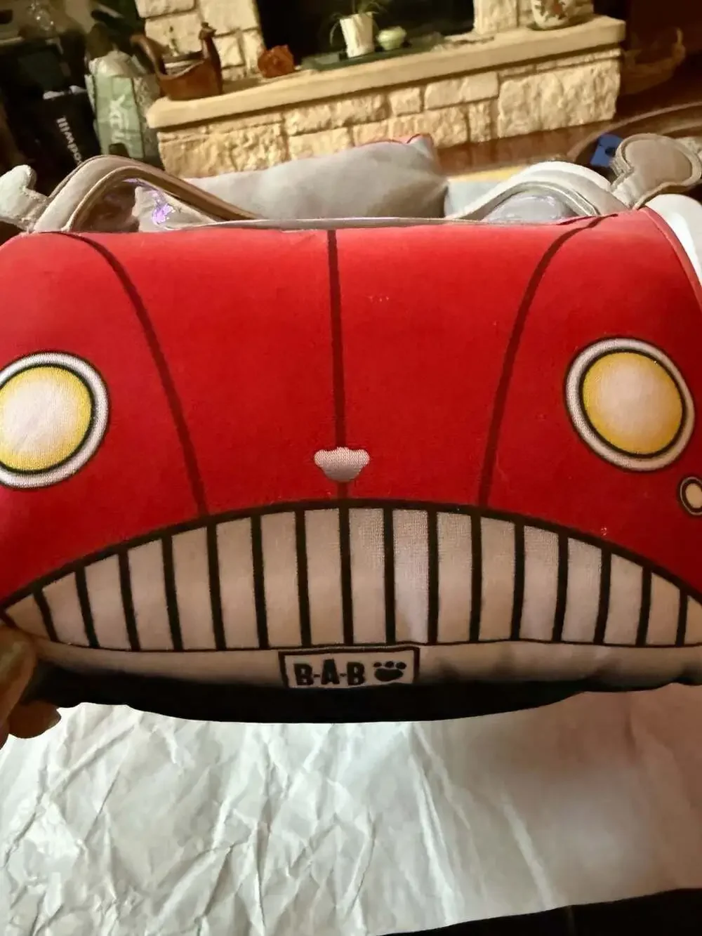 Build-A-Bear Workshop Classic Red Plush Convertible Car Toy